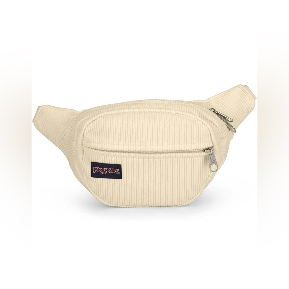 New JanSport Corduroy Coconut Belt Bag Fifth Ave FX Crossbody